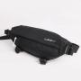CHANGRONG Custom unisex waterproof black fanny pack waist bag