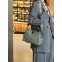 Genuine leather new versatile and fashionable top layer cowhide single shoulder crossbody bag