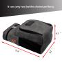High Quality Travel Picnic Cooler Wine Carrier Bag Custom Print Reusable Portable Luxury Wine Tote with Spout