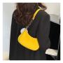 In Stock Casual Hairball Women's Bag 2024 Fresh Retro Crossbody Bags for Women Fashion Shoulder Small Square Bag