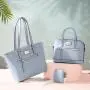 LOVEVOOK 2021 spring summer New Fashion pu leather Lady tote Handbag 3pcs bag set women's shoulder purse handbags