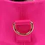 Keymay No MOQ Hot Pink Large Nylon Sports Tote Gym Bag Shoulder Weekender Overnight Bag for Women Travel Duffel Bag