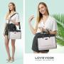 LOVEVOOK Waterproof Office Ladies Work leak-proof & insulated handbag for Picnic Hiking lightweight Outdoor lunch Tote Bag Women