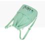 ZX005 Waterproof Fitness Training Travel Bag Oxford Embroidery Flower Casual Backpack Dry Wet Separation Sport Drawstring Bag