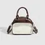 Cheap Fashion Pure Color Ladies Leather Italian Handbag Tote Handbags ita bag custom for Woman