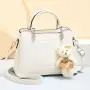 XL124 Imported Crossbody Bag For Women Shoulder Bag Luxury PU Leather Handbag With Bear Pendant Ladies Tote Bag