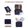 LOVEVOOK 4pc/set Large capacity 40L Waterproof laptop Travel Camping Hiking Bag TSA-friendly Backpacks with 3 Packing Cubes