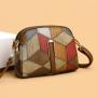 2024 New Colored Versatile Fashion Double Zipper Single Shoulder Crossbody Change Phone Bag