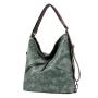 2024 Custom Oiled Waxed PU Shoulder Underarm Bag For Fashion Women Hobo Bags