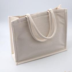 Wholesale Recycled Customized Canvas Tote Bags Eco Friendly Organic Cotton Travel Dust Shopping Gift Handle Bag
