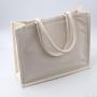 Wholesale Recycled Customized Canvas Tote Bags Eco Friendly Organic Cotton Travel Dust Shopping Gift Handle Bag