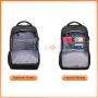 LOVEVOOK Wholesale Custom waterproof Anti-Theft men bags work business travel bags usb 15.6 17 laptop backpacks