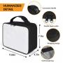 Wholesale Adult Small White Waterproof Insulated Thermal Sublimation Neoprene Blank Lunch Tote Cooler Bag With Zipper