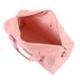 Manufacturer Wholesale Unisex Custom Designer Adjustable Strap Large Capacity Travel Overnight Soft Teddy Sherpa Duffel Bag