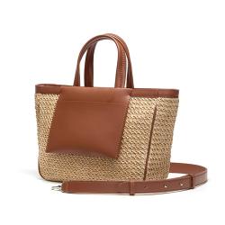New Large Straw Beach Bags Bali Fashion Seagrass Straw Beach Sea Tote Bag For Women Taschen String Handbags For Beach