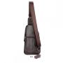 New genuine leather multilayer crossbody sling bag man casual chest bag wholesale men's bag