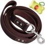 Premium Good Genuine Leather Leash for Dog Training Leash Dog