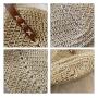 KBW194 Ins New Hollow Single Silk Fashion Single Shoulder Straw Package Paper Rope Leisure Women's Bag Holiday Beach Bag