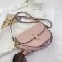 Fashion Everyday Bags Ladies Purse And Handbags Women Messenger PU Leather Saddle Bag for Women Medium Crossbody Bags