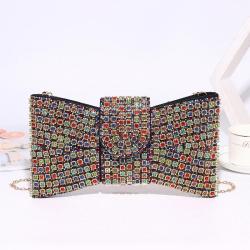 New European and American Fashion Diamond Women's Banquet Bag