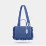Manufacture Fashion Women Crossbody Bag Customized Denim Bag Stylish Casual Shoulder Bag Tassel Handbags