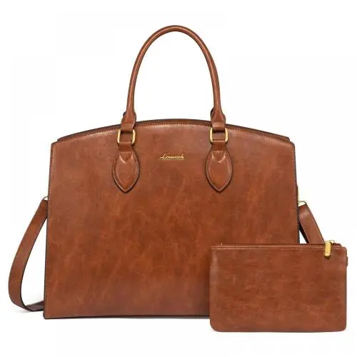 LOVEVOOK wholesale custom ladies stylish college waterproof PU leather business laptop briefcase for women shoulder tote handbag