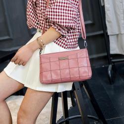 New women's luxury bag simple fashionable women's shoulder bag casual versatile diagonal cross small square bag wholesale
