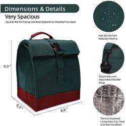 Hot Sale Custom Insulation Lunch Bag Cooler Bag Reusable Shoulder Bag For Fruit And Food