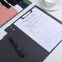 XL304 Secretary Folder PP A4 Noteboard Recycled Plastic Clipboard Foldable Clip Boards Student Writing Mat Board Book Clip