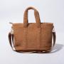 Keymay New Winter Fashion Lady Large Teddy Tote Bag Sherpa Fuzzy Fleece Handbag With Shoulder Strap Women's Plush Hand Bags