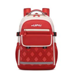 ZF166 Elementary School Students Schoolbag Male Spine Protection Shoulder Bag Female Polyester Waterproof Children Backpacks