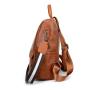 CCF377 New Arrival Backpack Women Waterproof PU Leather Outdoor Travel Bag Leisure Ladies Backpack College School Bag