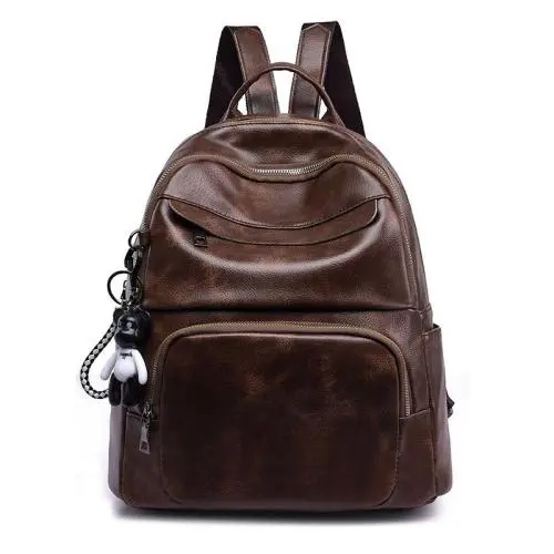 Hot Selling Sac Women's Bag Fashion Trendy Backpack PU Leather Backpack For Women