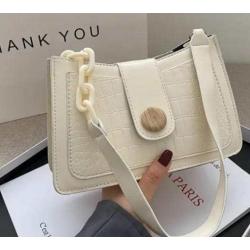 Designer Woman Fashion Armpit Bag Single Shoulder Bag With Diamond Embroidered Thread Chain Small Square Bags