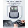 LOVEVOOK wholesale Water Resistant Work Teacher Computer bag large Stylish Daypack USB cable 15.6in laptop backpack for women