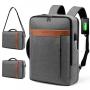 LOVEVOOK 2023 new Convertible Laptop Backpack Bag 15.6in shoulder message bags custom Travel College men women laptop backpack