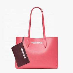 Hot Selling High Quality Classic Faux Leather Womens Tote Bags Supplier Custom Handbags Set Pu Large Womens Purses And Handbags
