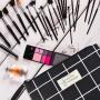 Gelory Printed Canvas Cosmetic Bag, Multi-Function Coin Purse Holder Bags Pencil Packet Large-Capacity Toiletry Bag