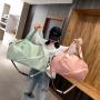 LX052 Horizontal Version Cover Simple Shoulder Crossbody Sport Bag Custom Outdoor Waterproof Men Duffel Luggage Travel Bag