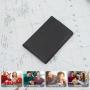 Wholesale Custom Logo Business Unisex Men's Genuine Leather Wallets Open Pu Wallet Id Bifold Card Holder Ultra-Thin Wallet Rfid