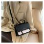 2022 Popular Women's Crossback Zipper Bag New Korean Fashion Single Shoulder Double Color Bag High-Grade Portable Ladies Handbag
