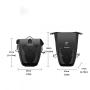 XL218 Outdoor Sports Travel Bike Bags Fashion Large Capacity Bicycle Rear Seat Tail Bag Anti Water Cycling Bicycle Pannier Bag