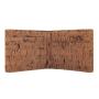 Eco Friendly Gift RFID Blocking Cork Wallet, Slim Bifold Vegan Credit Card Holder Coin Purse Wallet For Men