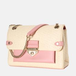 Susen Chrisbella 2022 summer new women's embossed handbag Woven chain shoulder bag Color women crossbody bag