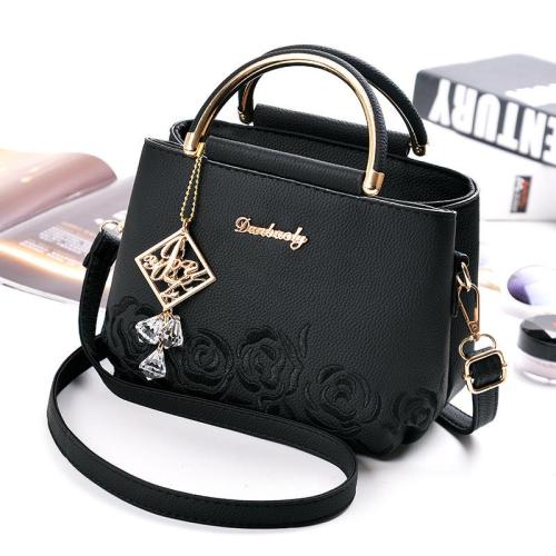 2024 Wholesale Fashion Trends Woman Embroidery Messenger Bags pu Leather Lady Handbags For Women's Handbags
