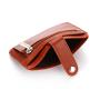 CUIKCA Women Men Wallet Unisex Leather Slim Wallet Zipper Hasp Wallet Coin Purse ID Credit Card Holder Card Cases