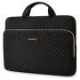 HR287 Laptop Handbag Large Front Pocket Storage Accessories Nylon Protective Briefcase Thickened Business Office Document Bag