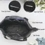 Gelory Large Capacity Travel Polyester Duffel Bag Lightweight Waterproof Dry And Wet Separation Foldable Storage Bag For Travel