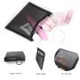 Mini Zipper Mesh Bags Cosmetic Lipstick Storage Bag Portable Small Mesh Makeup Pouch
