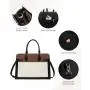 LOVEVOOK 15.6 In Laptop Tote Bag Office Work Bag Briefcase Professional Teacher Computer Purse PU Leather Shoulder Bag for Women